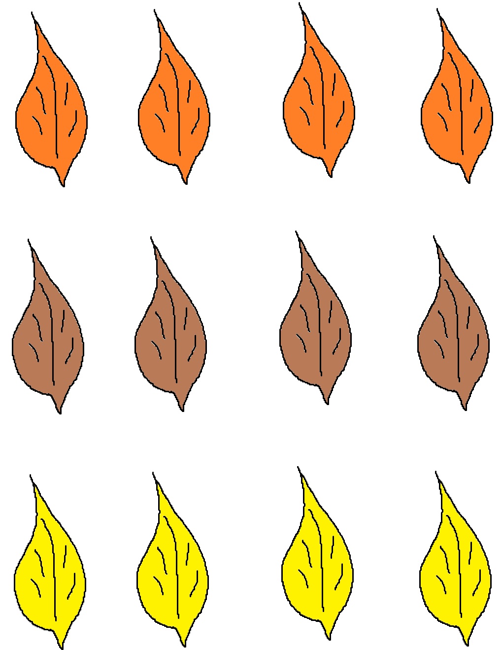 Fall Leaves Card